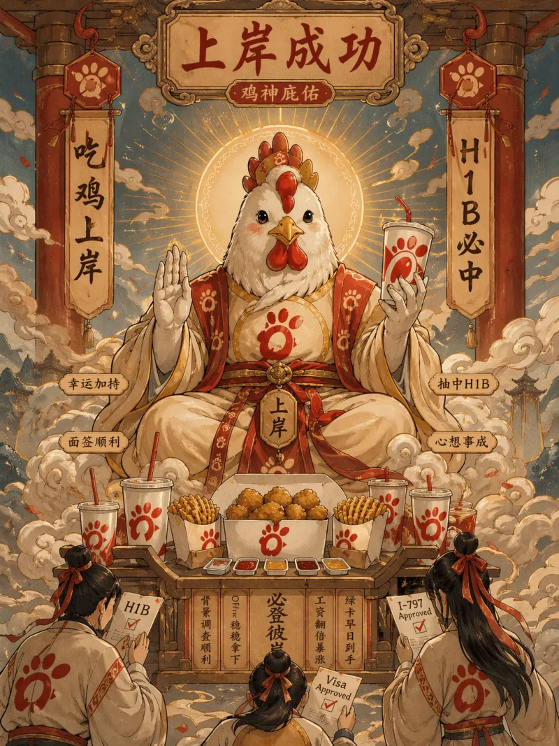 上岸鸡神
